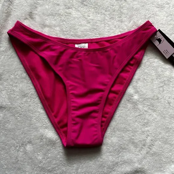 Wild Fable Bikini Bottom Pink Small - Picture 3 of 7